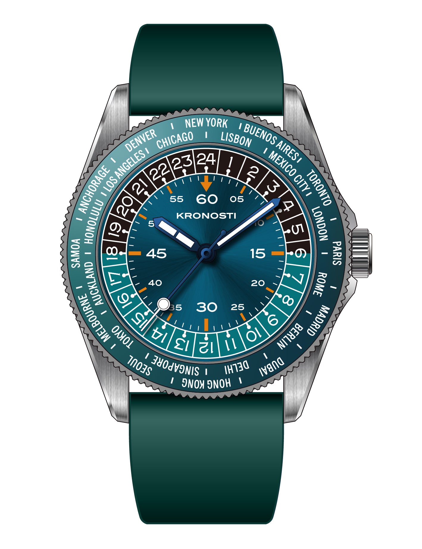 KRONOSTI Deep Explorer – 24H Ocean Navigator