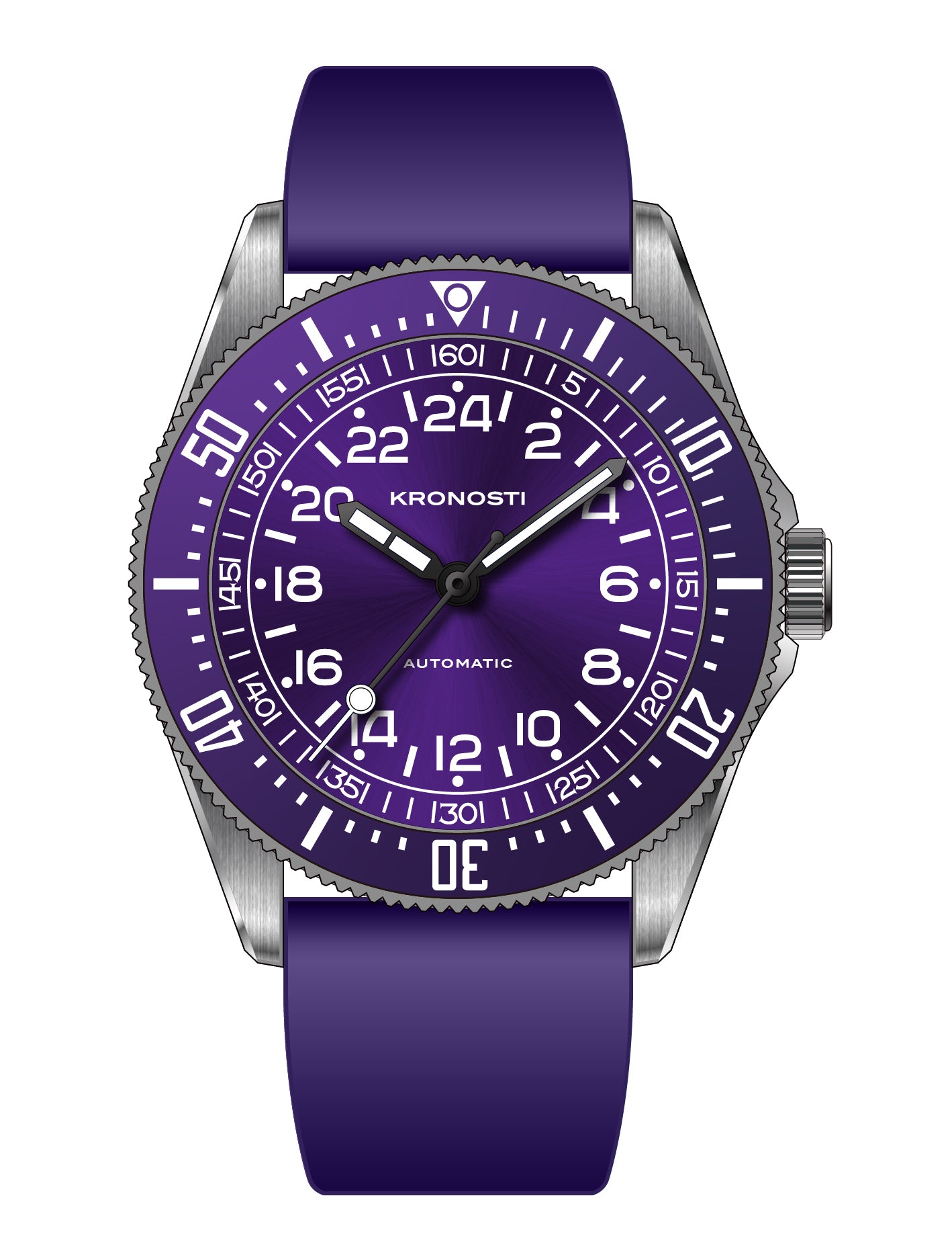 KRONOSTI Deep Explorer – Radial 24H Dial