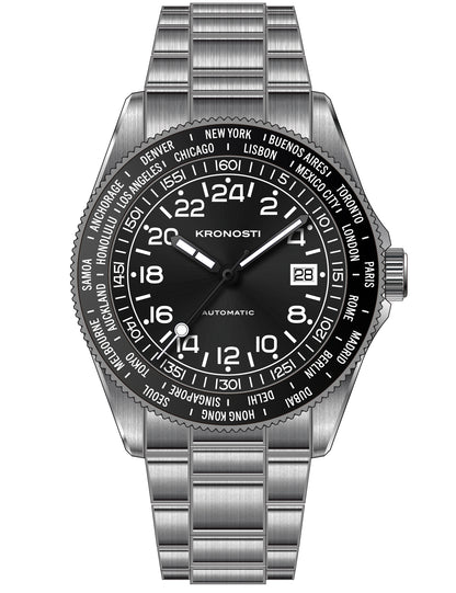 KRONOSTI Deep Explorer – Radial 24H Dial