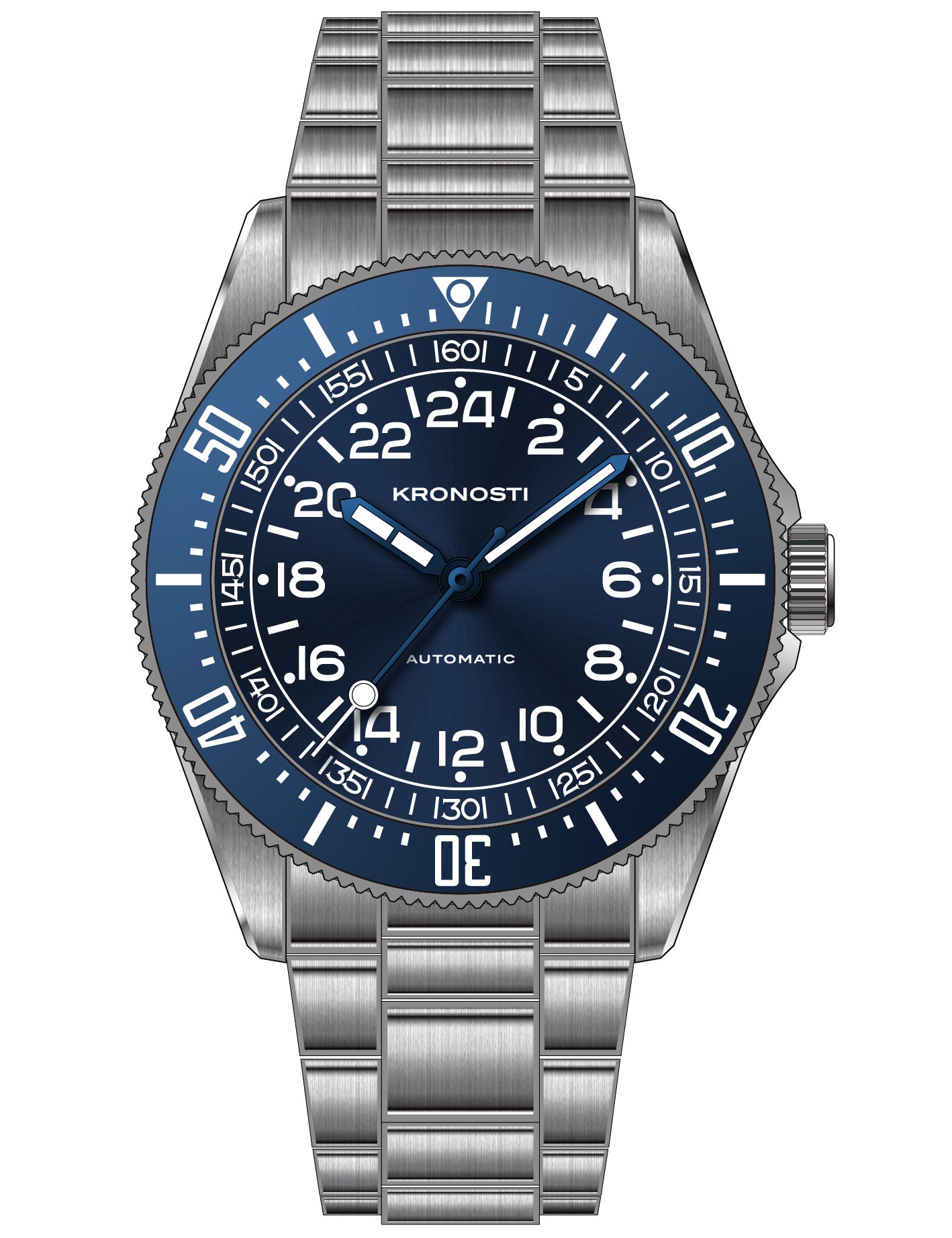 KRONOSTI Deep Explorer – Radial 24H Dial