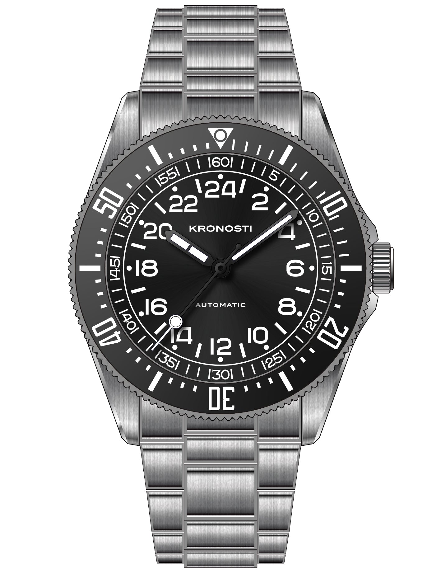 KRONOSTI Deep Explorer – Radial 24H Dial