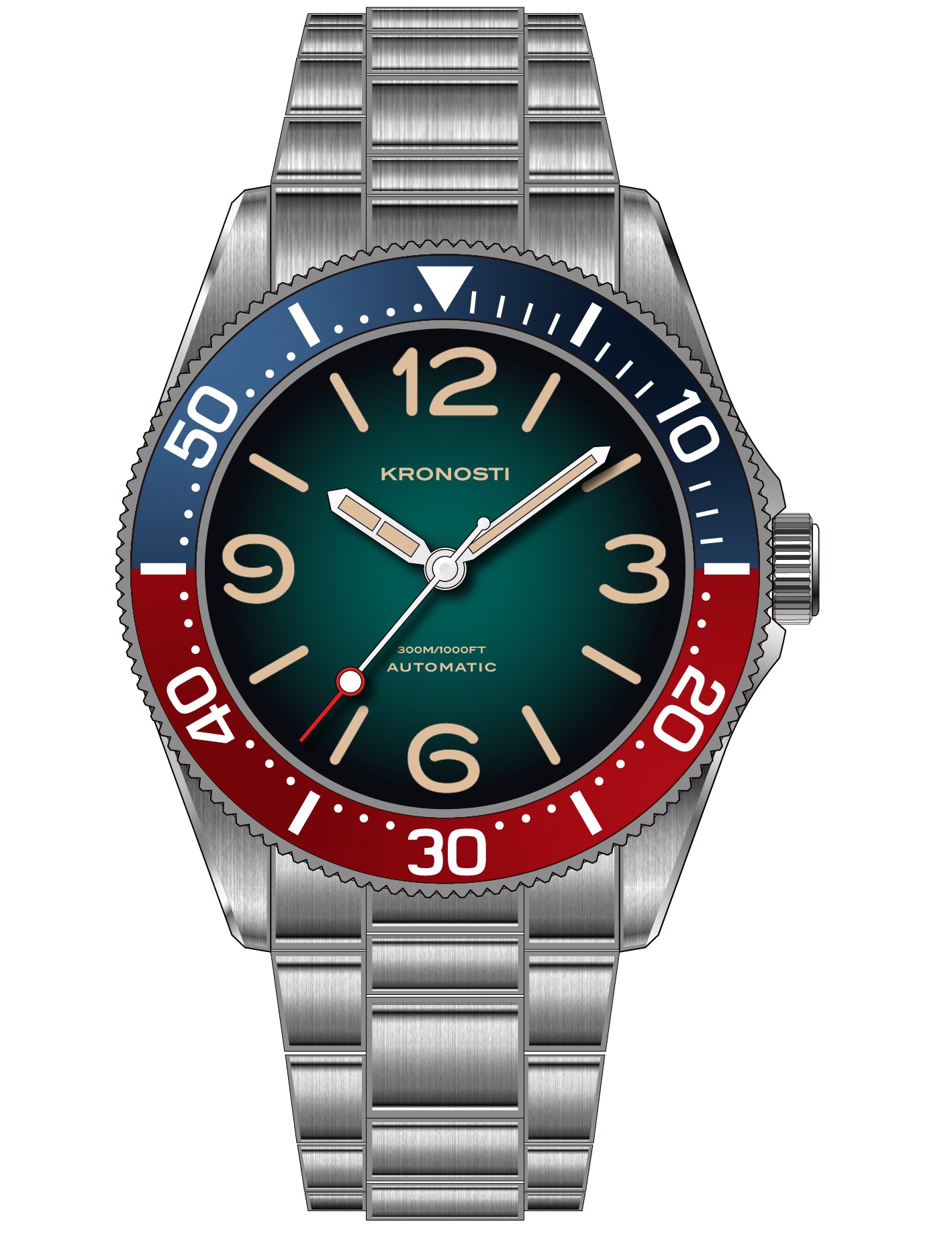 KRONOSTI Deep Explorer – Heritage Diver （Three-Hand）