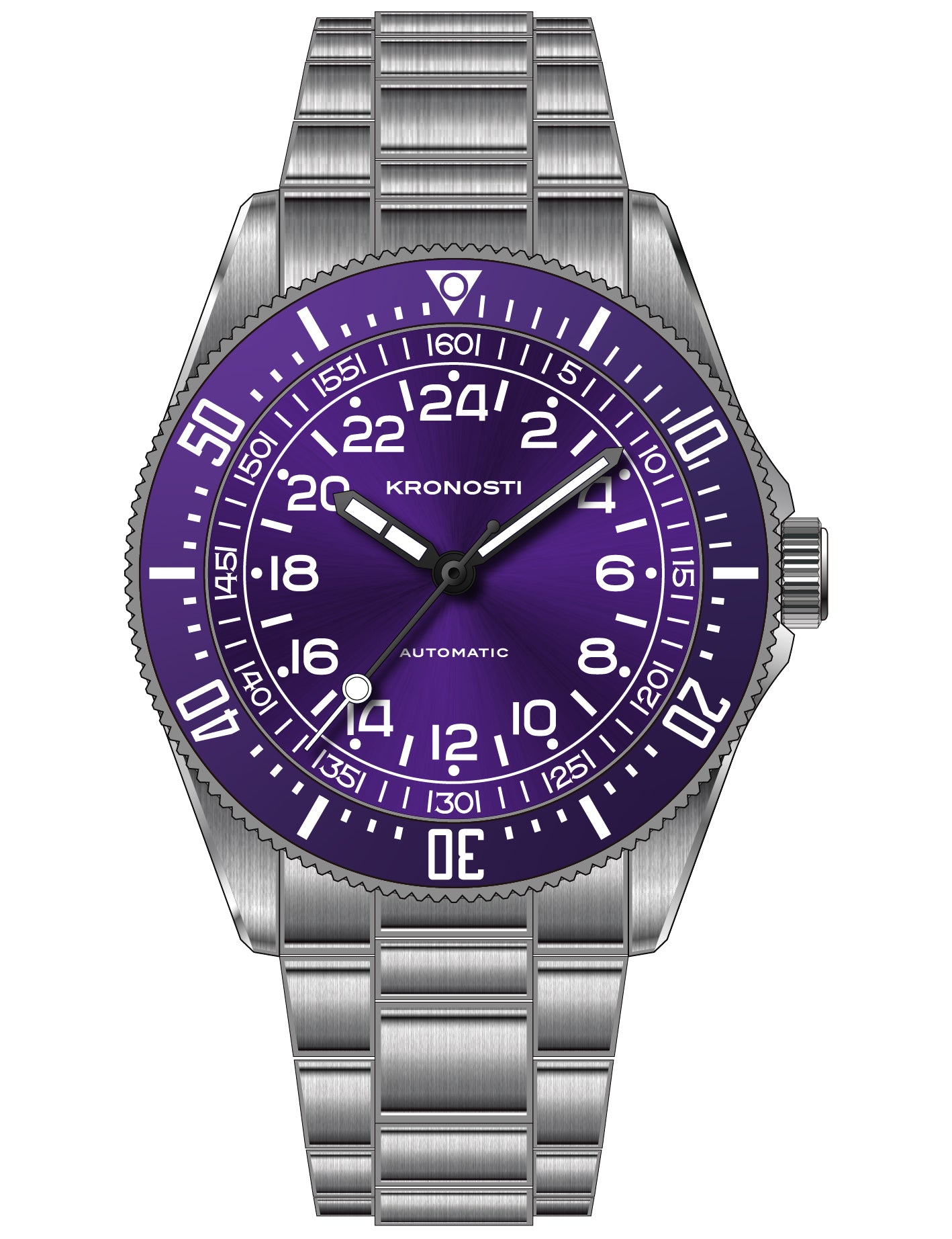 KRONOSTI Deep Explorer – Radial 24H Dial