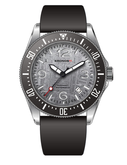 KRONOSTI Deep Explorer – Meteorite Dial (Three-Hand with Date)