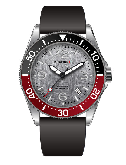 KRONOSTI Deep Explorer – Meteorite Dial (Three-Hand with Date)