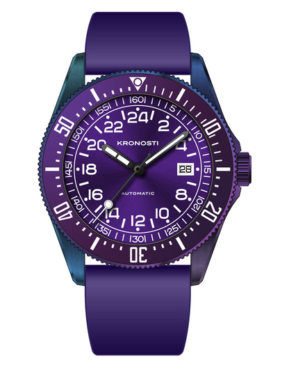 KRONOSTI Deep Explorer – Aurora Titanium GMT Series