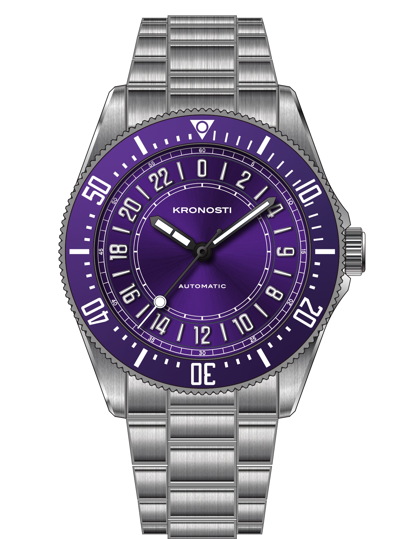 KRONOSTI Deep Explorer – 24H World Timer