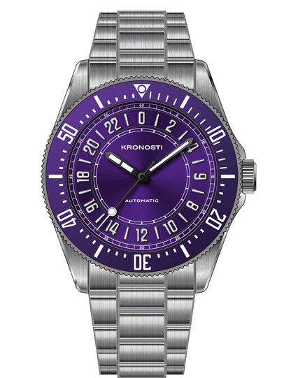 KRONOSTI Deep Explorer – 24H World Timer
