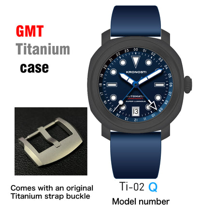 KRONOSTI Voyager Horizon – GMT Black Titanium