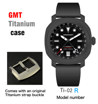 KRONOSTI Voyager Horizon – GMT Black Titanium