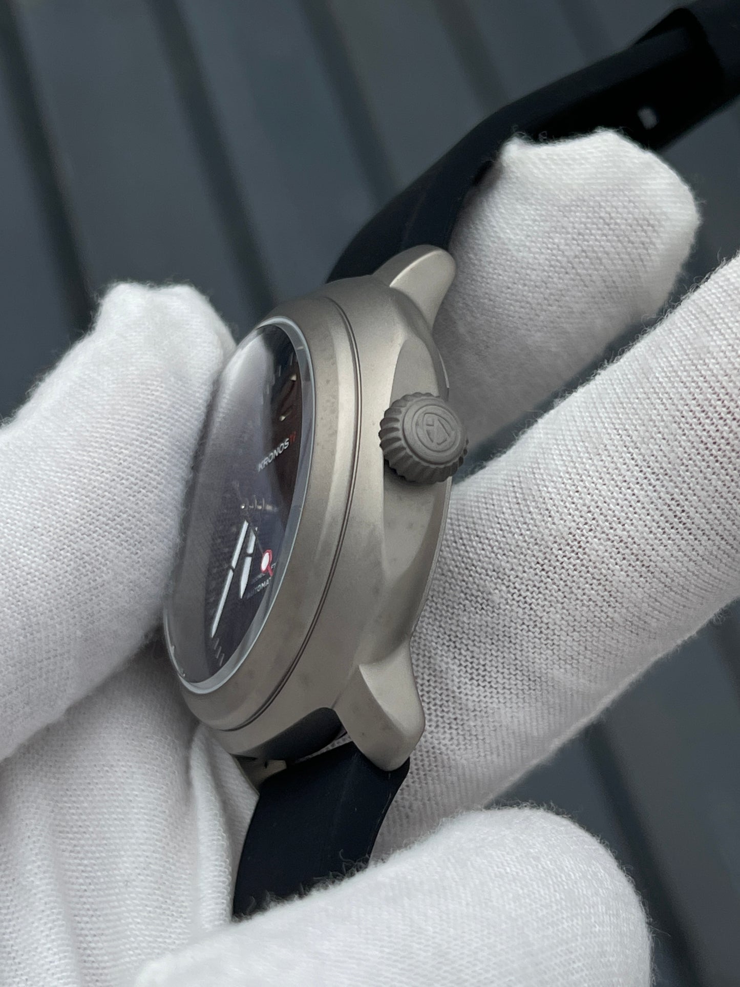 KRONOSTI Limited Edition Meteorite Dial Automatic Men’s Watch | 300M Titanium Diver