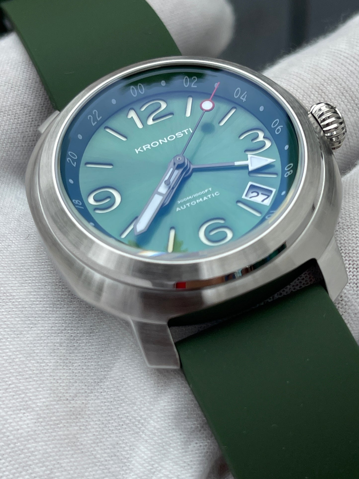 KRONOSTI Voyager Horizon GMT – Stainless Steel