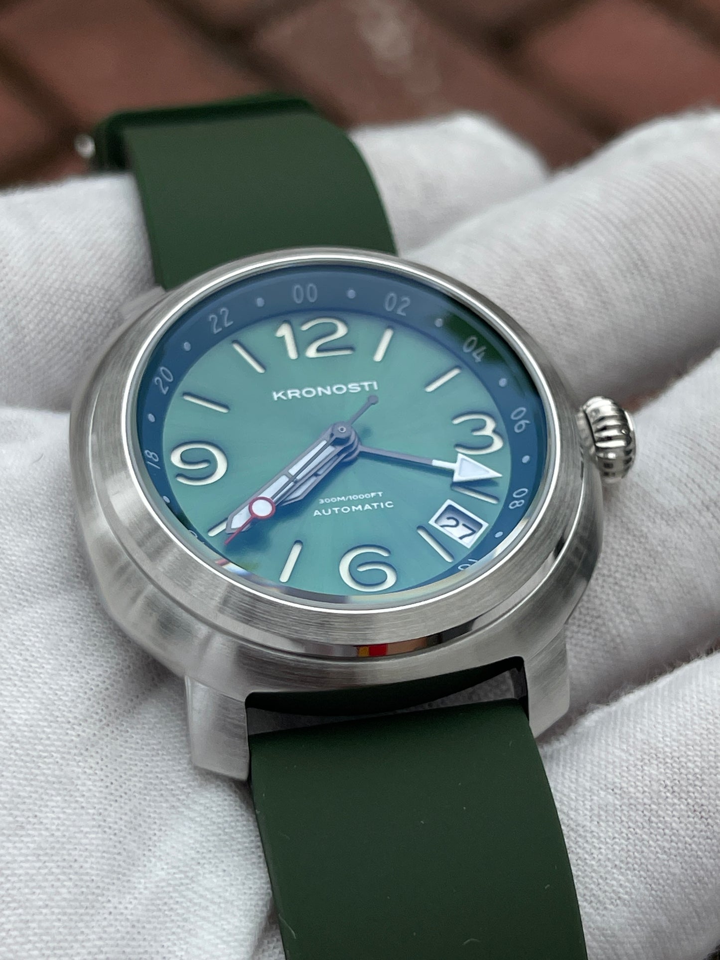KRONOSTI Voyager Horizon GMT – Stainless Steel