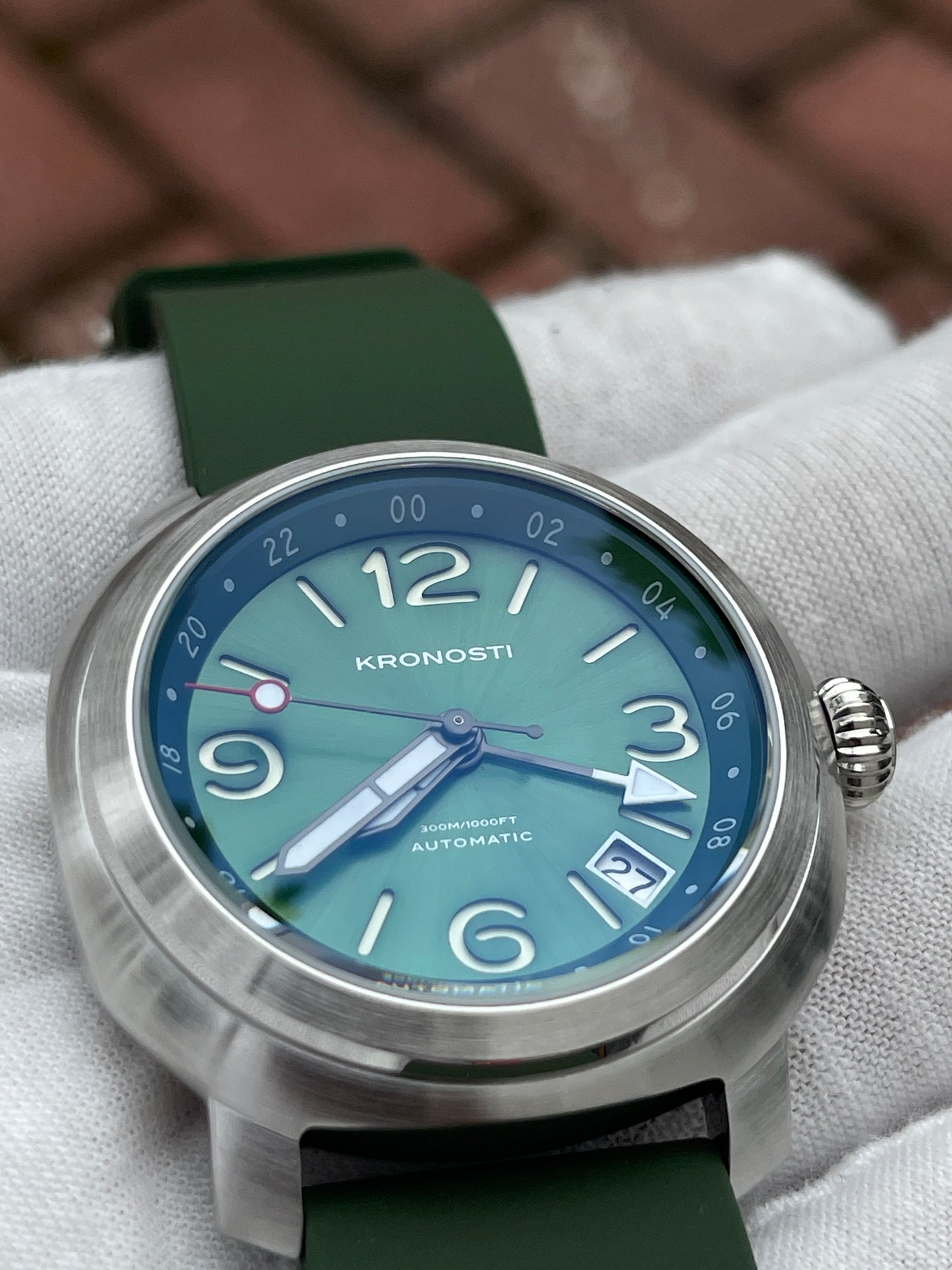 KRONOSTI Voyager Horizon GMT – Stainless Steel