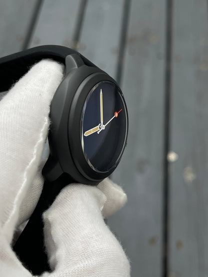 KRONOSTI Voyager Horizon – Three-Hand Black Titanium