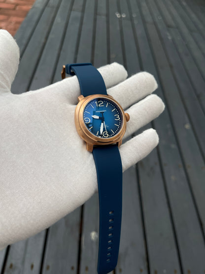 KRONOSTI Voyager Horizon – Three-Hand Bronze