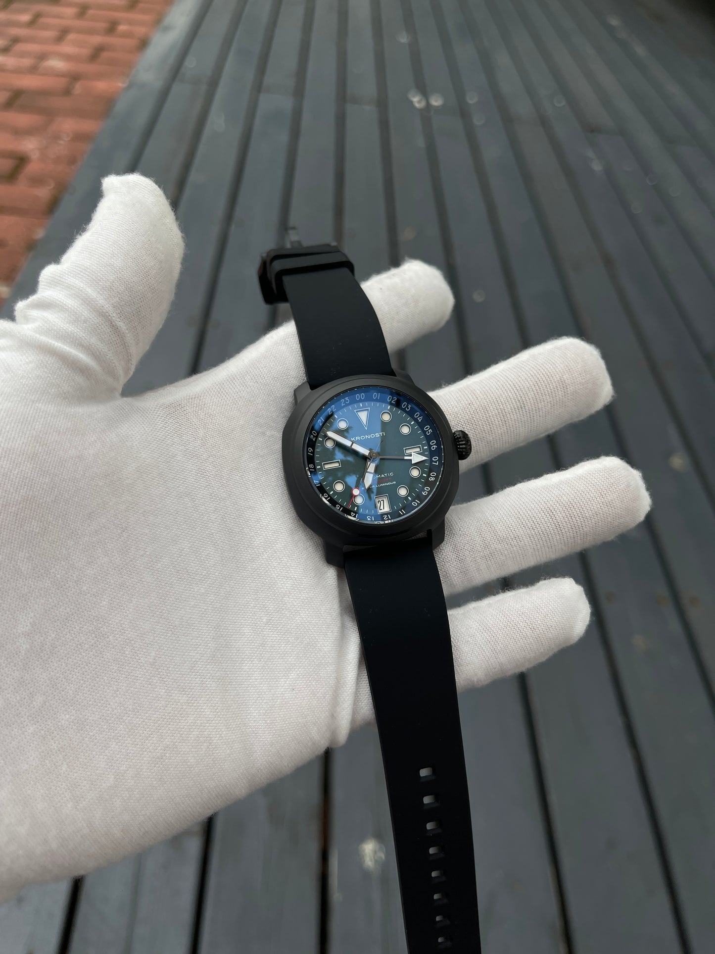 KRONOSTI Voyager Horizon – GMT Black Titanium