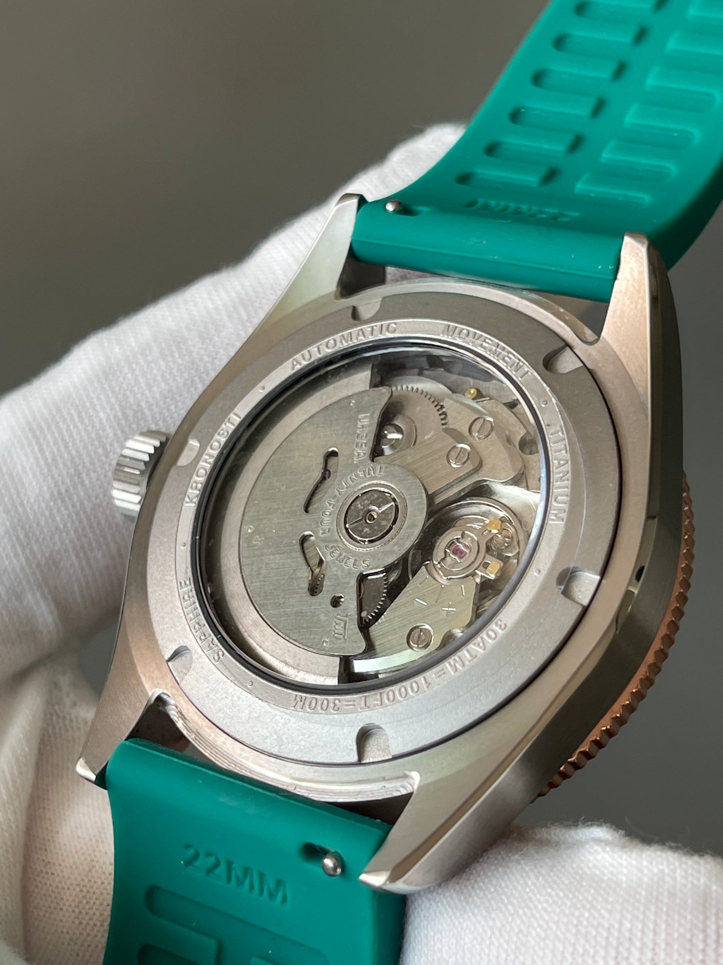 KRONOSTI Deep Explorer – Meteorite Dial (Three-Hand with Date)