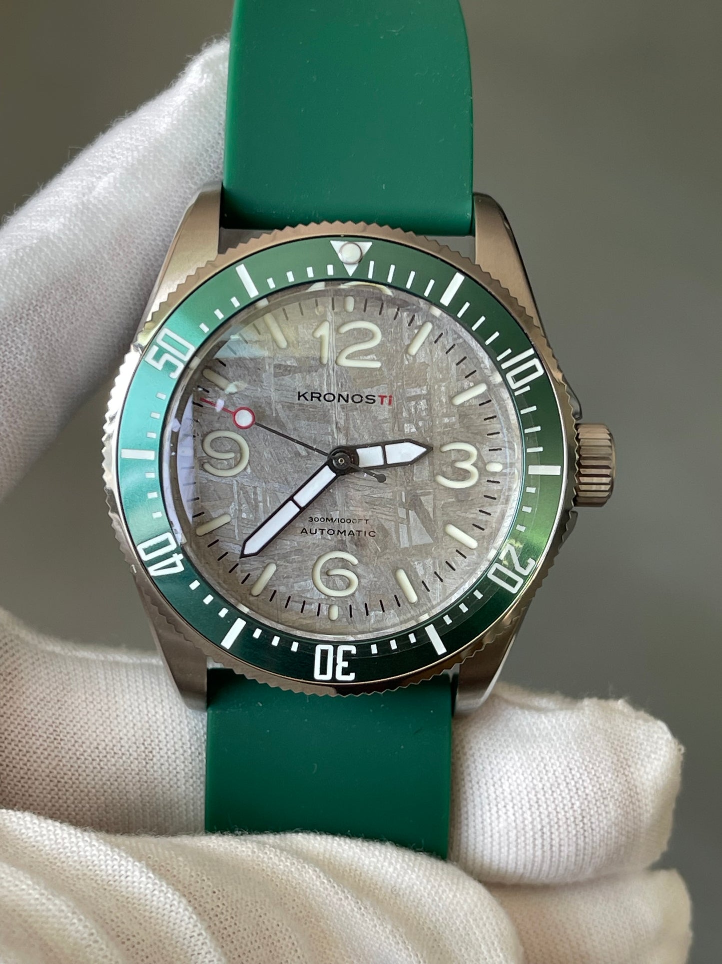 KRONOSTI Deep Explorer – Meteorite Dial (Three-Hand with Date)