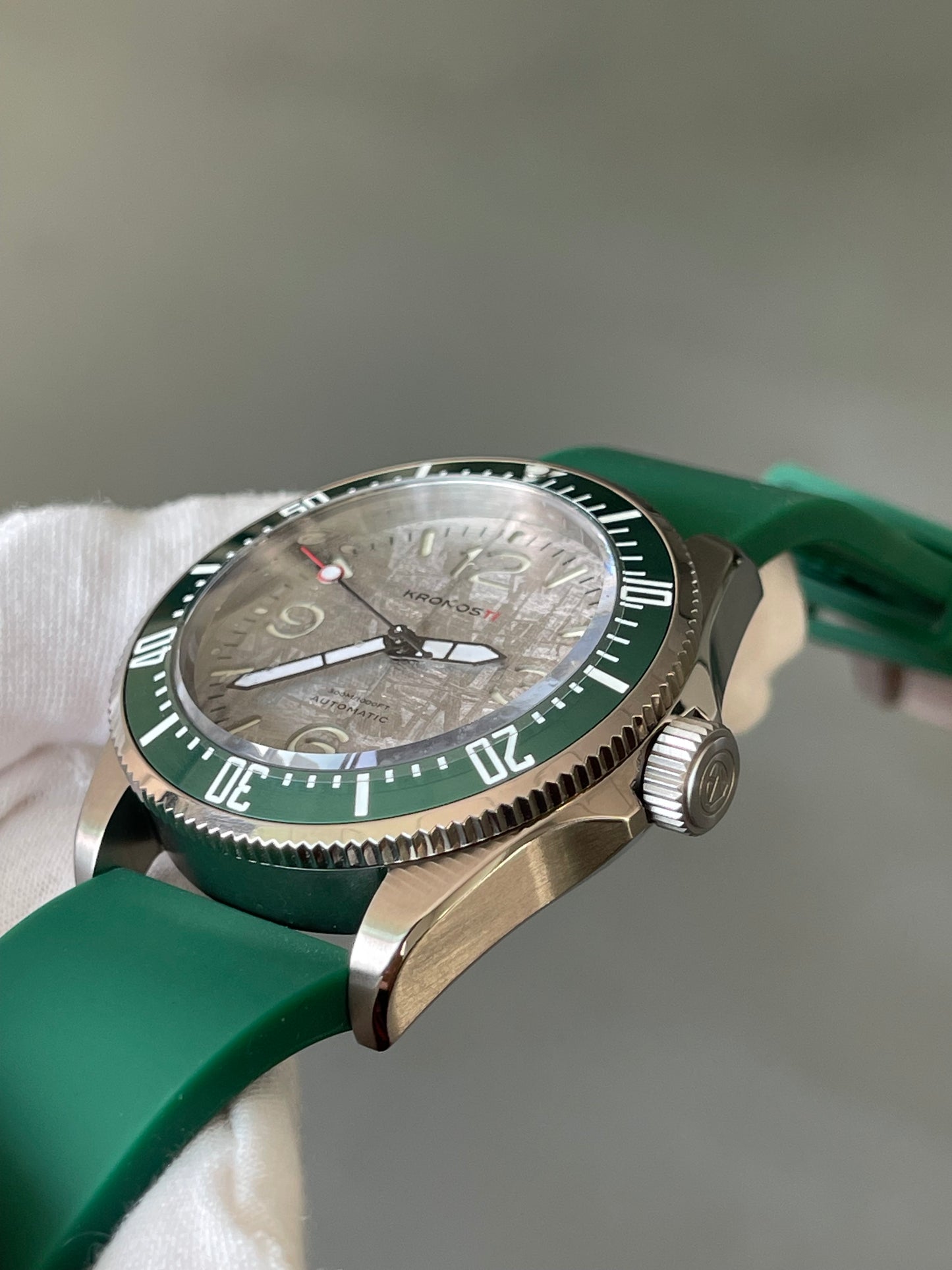 KRONOSTI Deep Explorer – Meteorite Dial (Three-Hand with Date)
