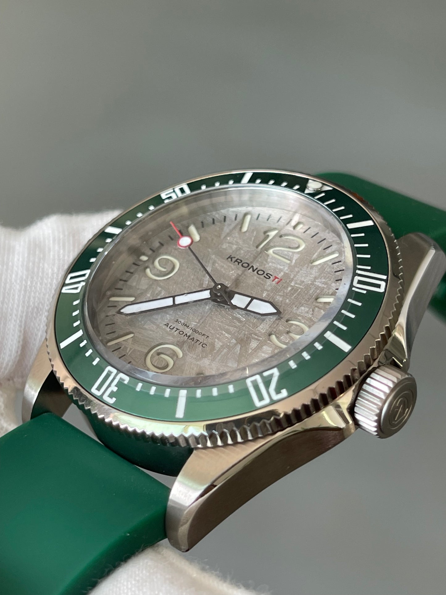 KRONOSTI Deep Explorer – Meteorite Dial (Three-Hand with Date)