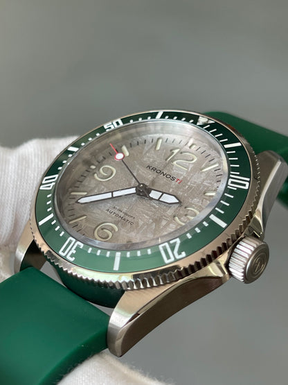 KRONOSTI Deep Explorer – Meteorite Dial (Three-Hand with Date)