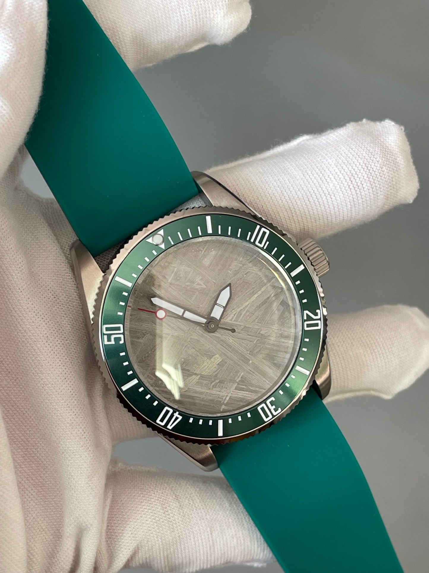 KRONOSTI Deep Explorer – Meteorite Dial (Three-Hand with Date)