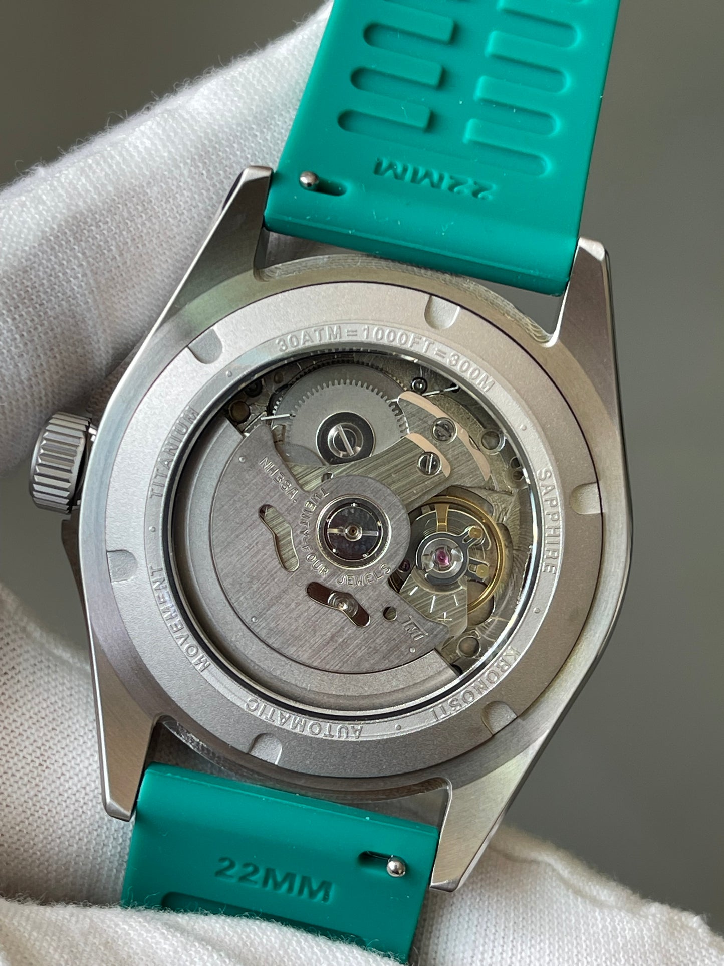 KRONOSTI Deep Explorer – Meteorite Dial (Three-Hand with Date)