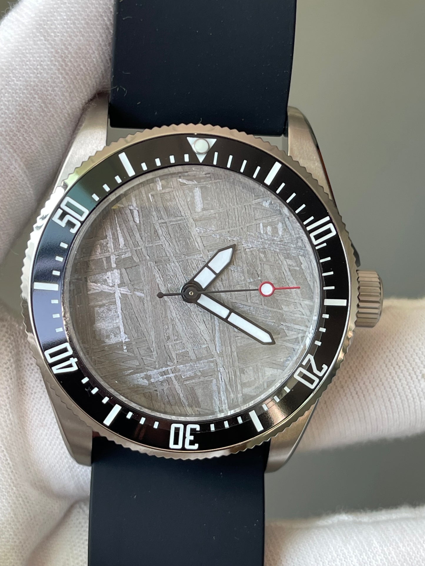 KRONOSTI Deep Explorer – Meteorite Dial (Three-Hand with Date)