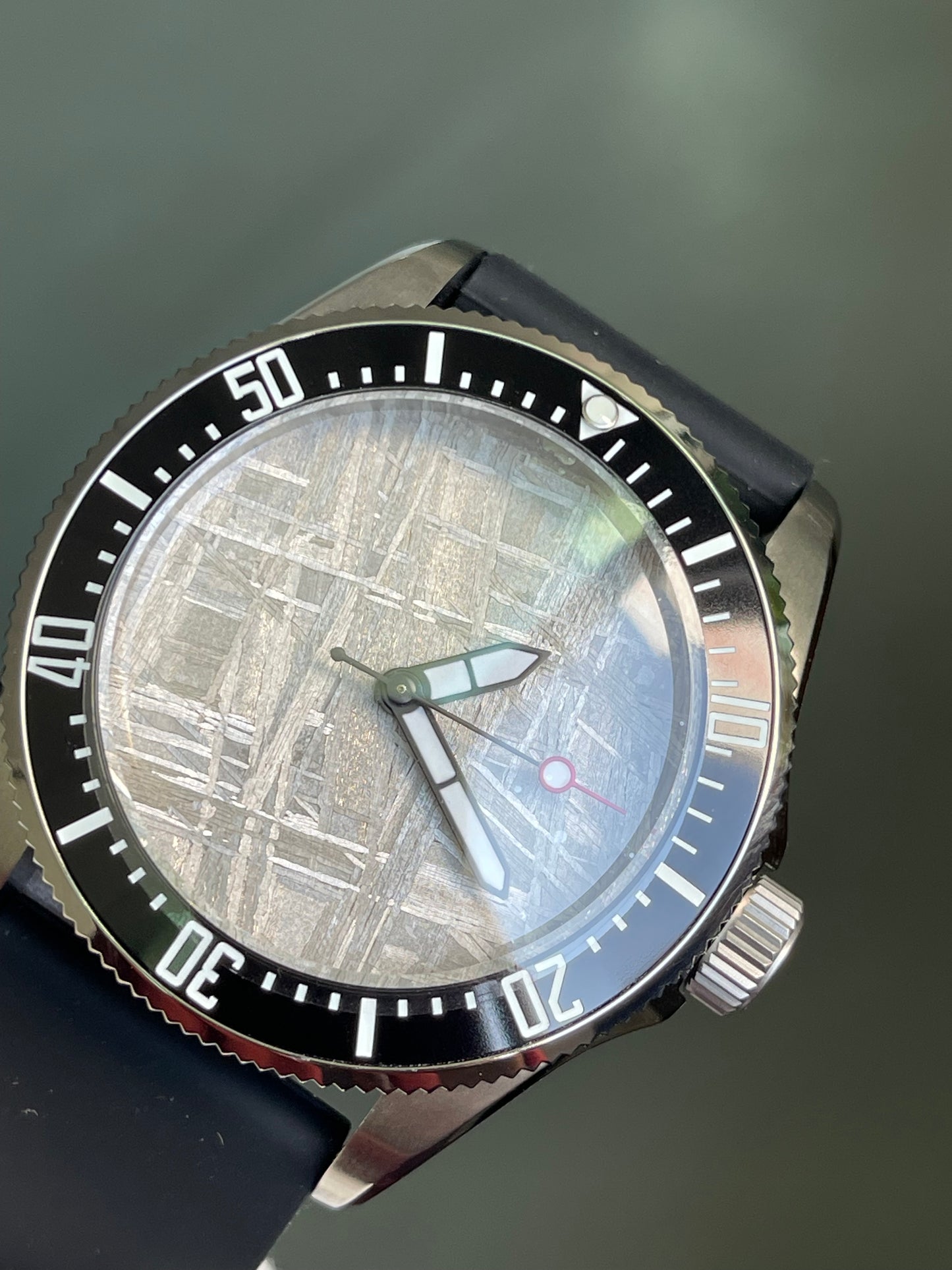 KRONOSTI Deep Explorer – Meteorite Dial (Three-Hand with Date)