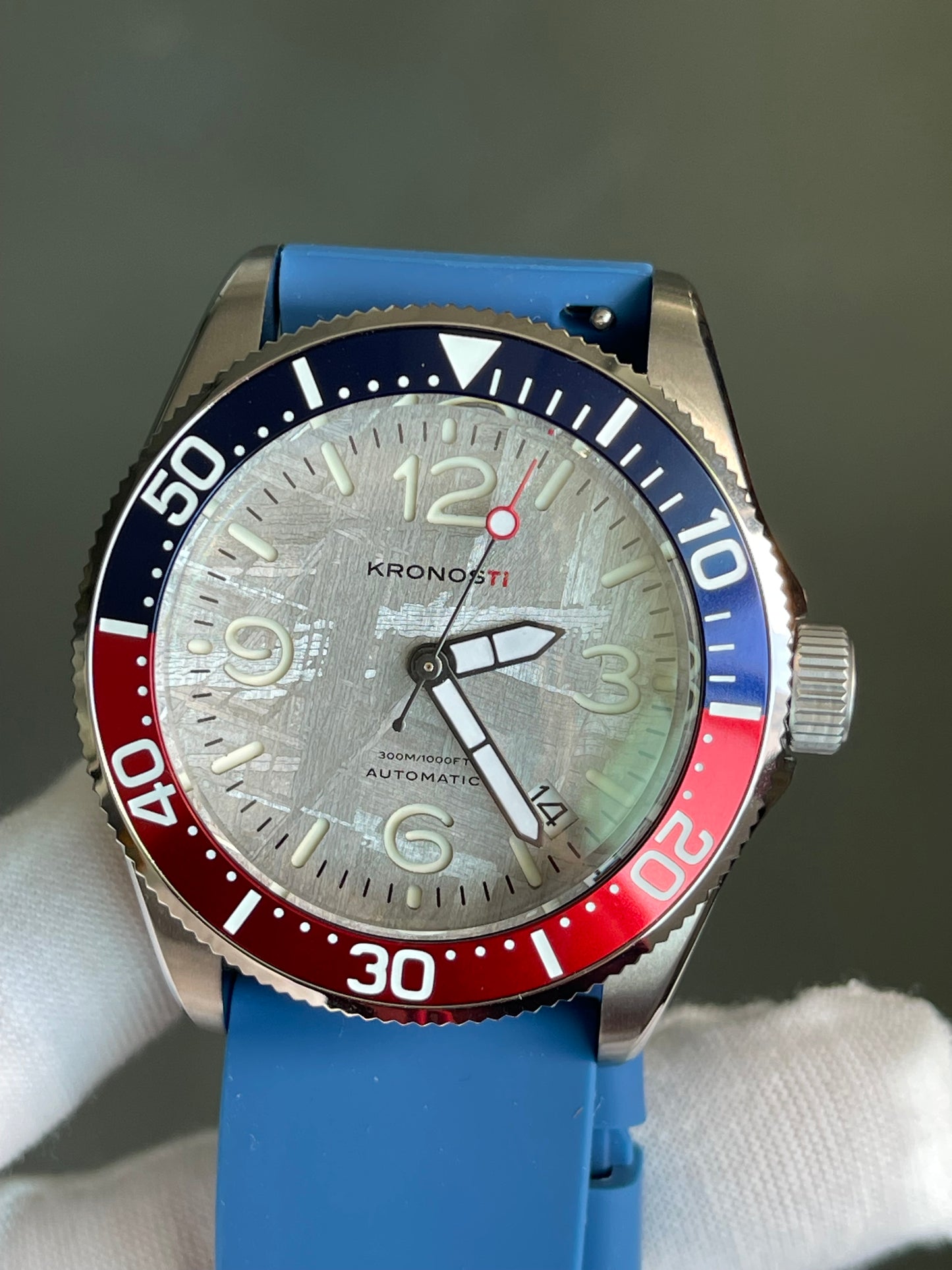 KRONOSTI Deep Explorer – Meteorite Dial (Three-Hand with Date)