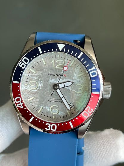 KRONOSTI Deep Explorer – Meteorite Dial (Three-Hand with Date)