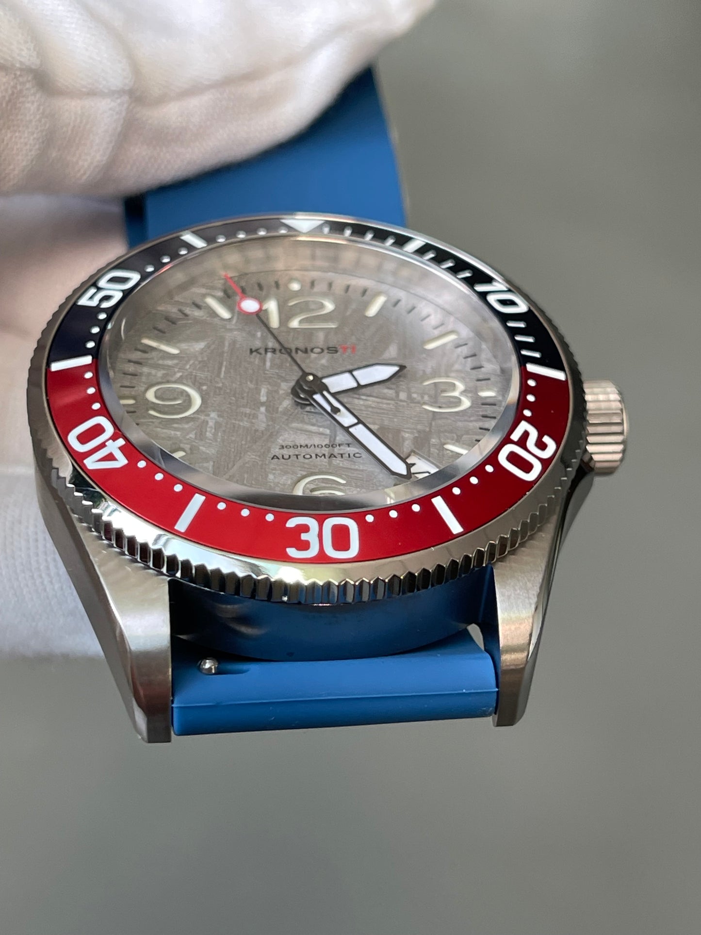 KRONOSTI Deep Explorer – Meteorite Dial (Three-Hand with Date)