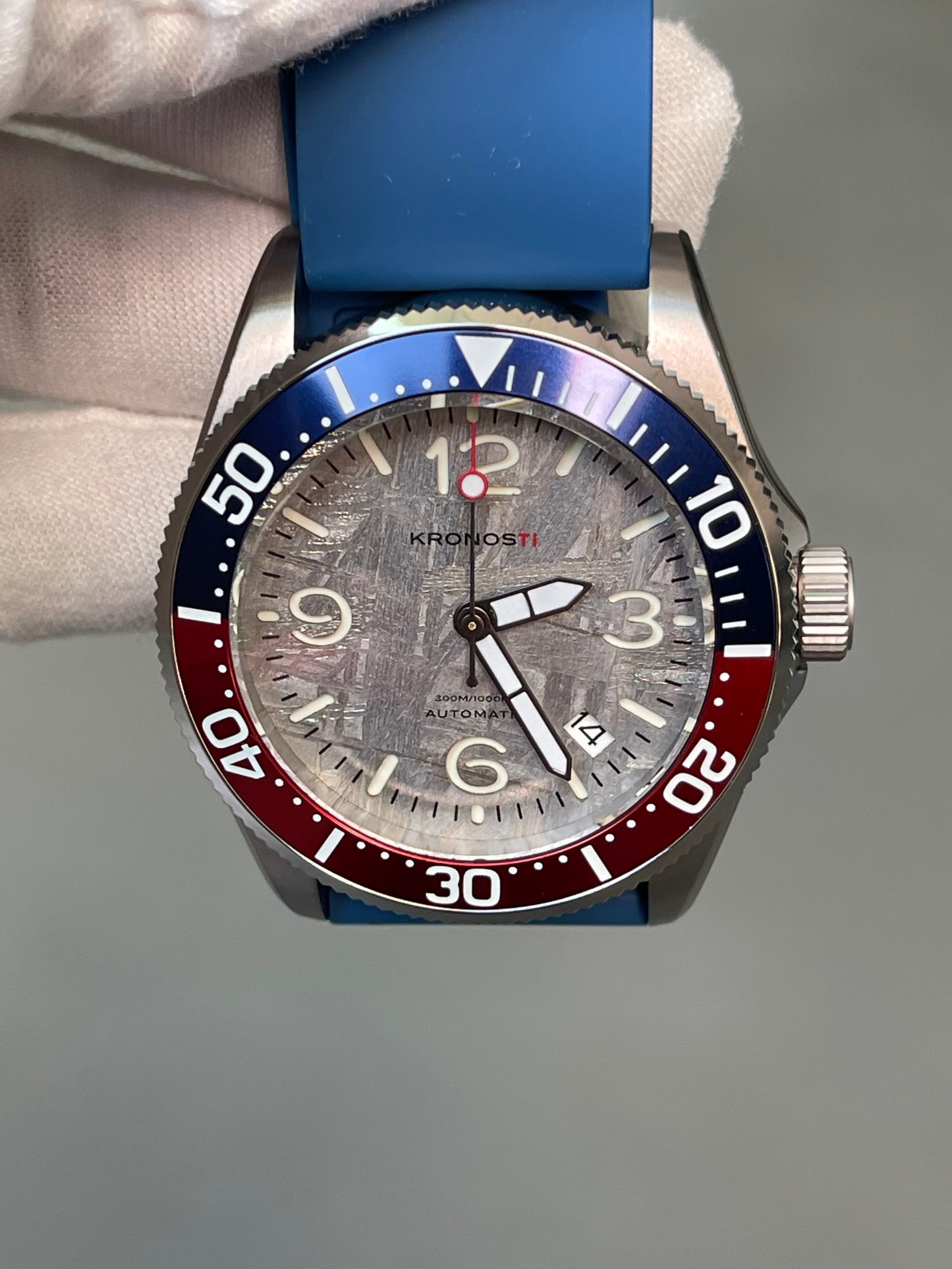 KRONOSTI Deep Explorer – Meteorite Dial (Three-Hand with Date)