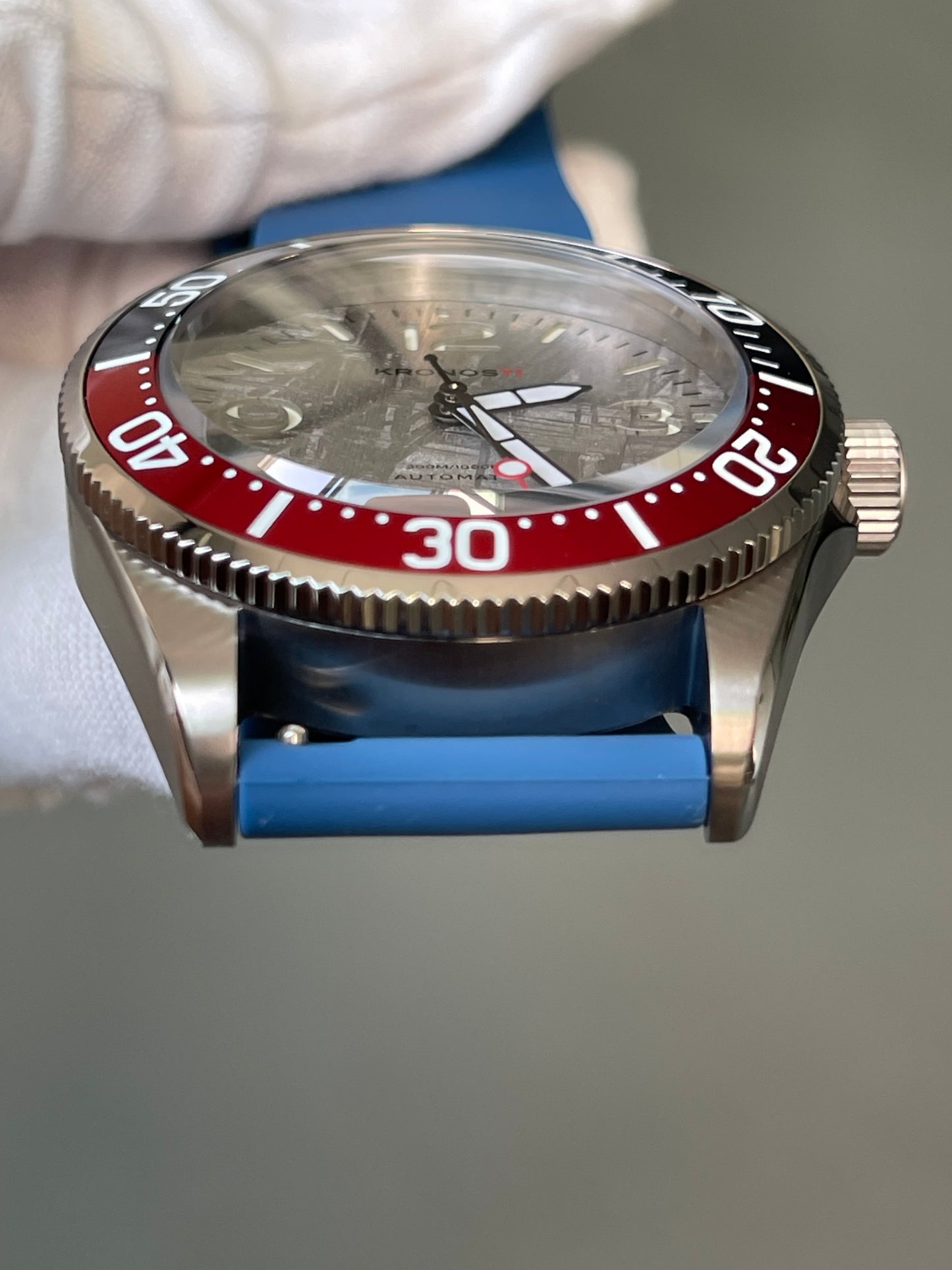 KRONOSTI Deep Explorer – Meteorite Dial (Three-Hand with Date)