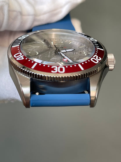 KRONOSTI Deep Explorer – Meteorite Dial (Three-Hand with Date)