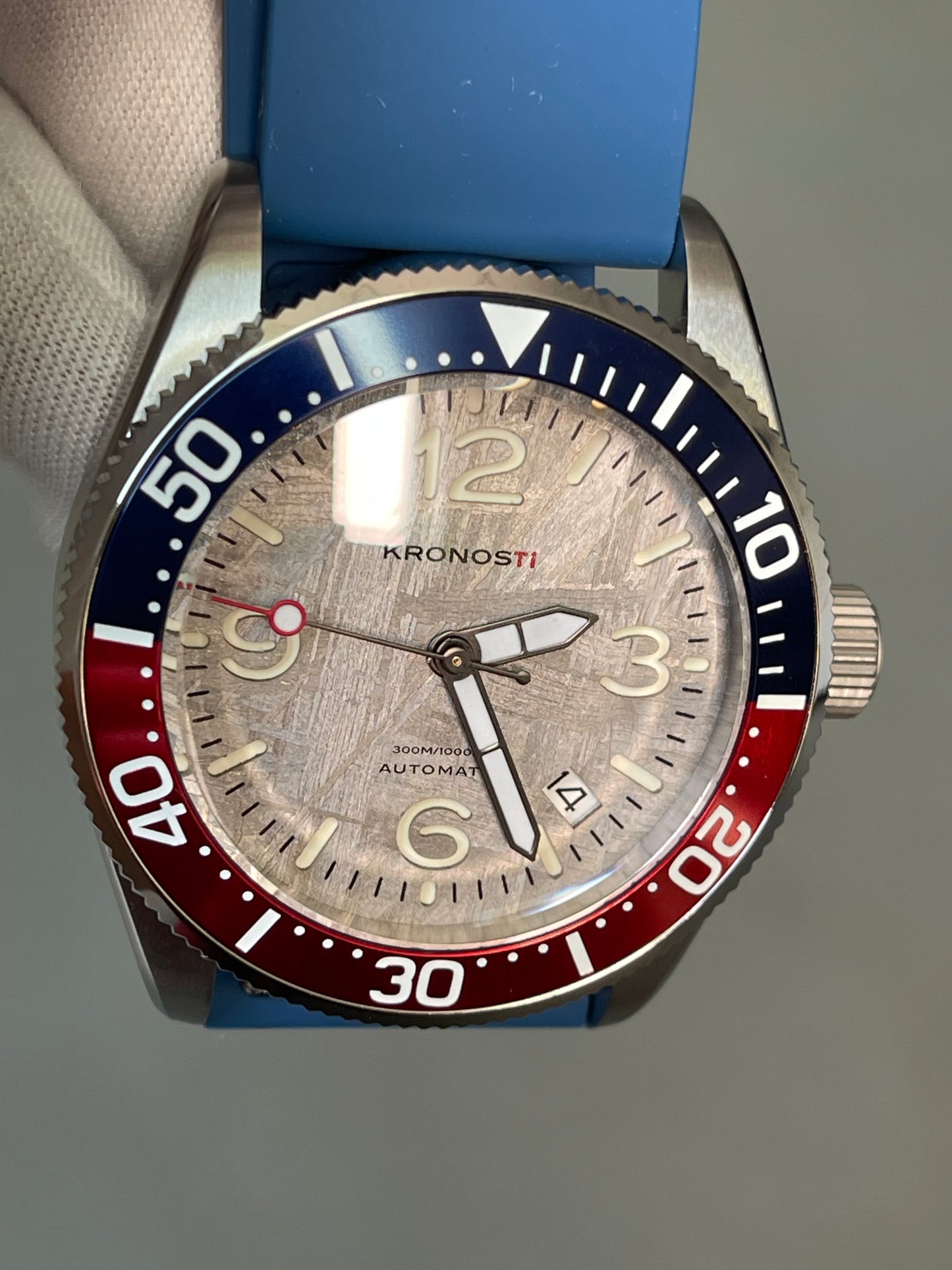 KRONOSTI Deep Explorer – Meteorite Dial (Three-Hand with Date)