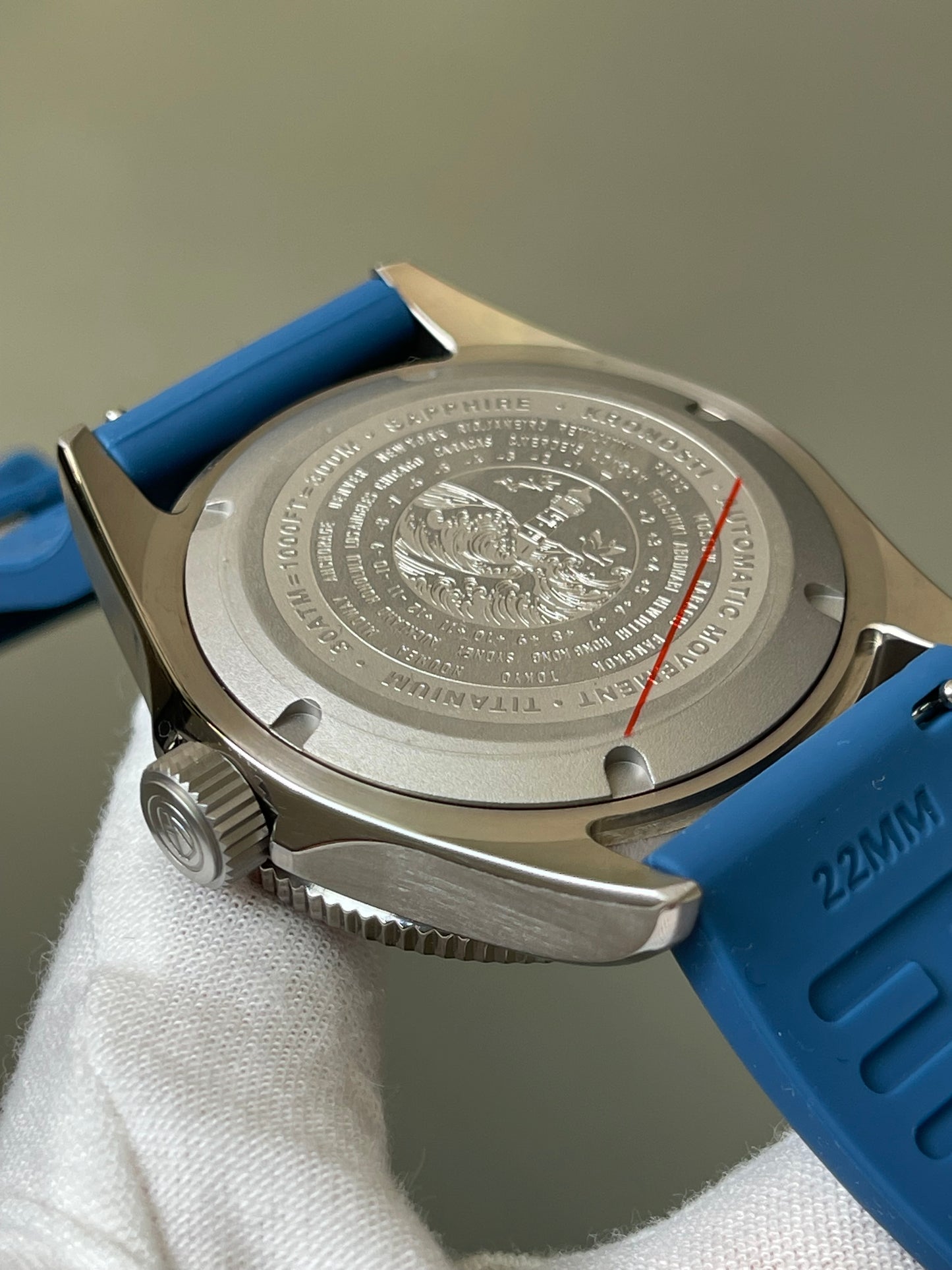 KRONOSTI Deep Explorer – Meteorite Dial (Three-Hand with Date)