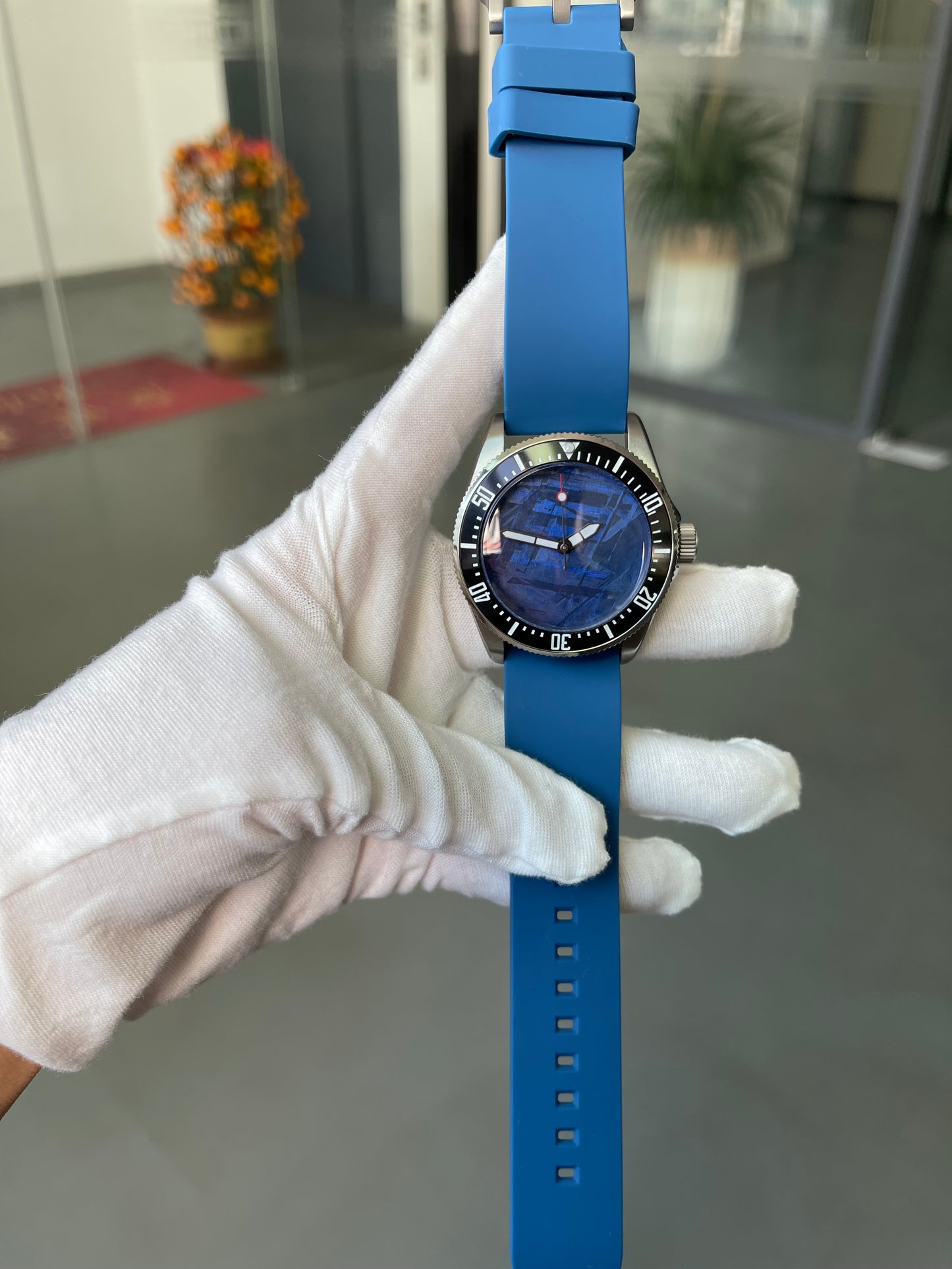 KRONOSTI Deep Explorer – Meteorite Dial (Three-Hand with Date)