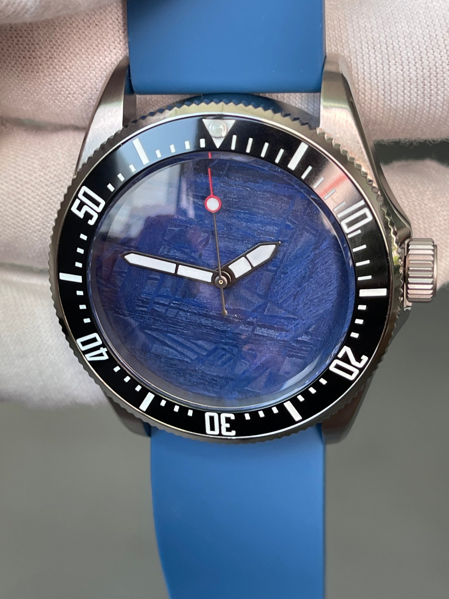 KRONOSTI Deep Explorer – Meteorite Dial (Three-Hand with Date)