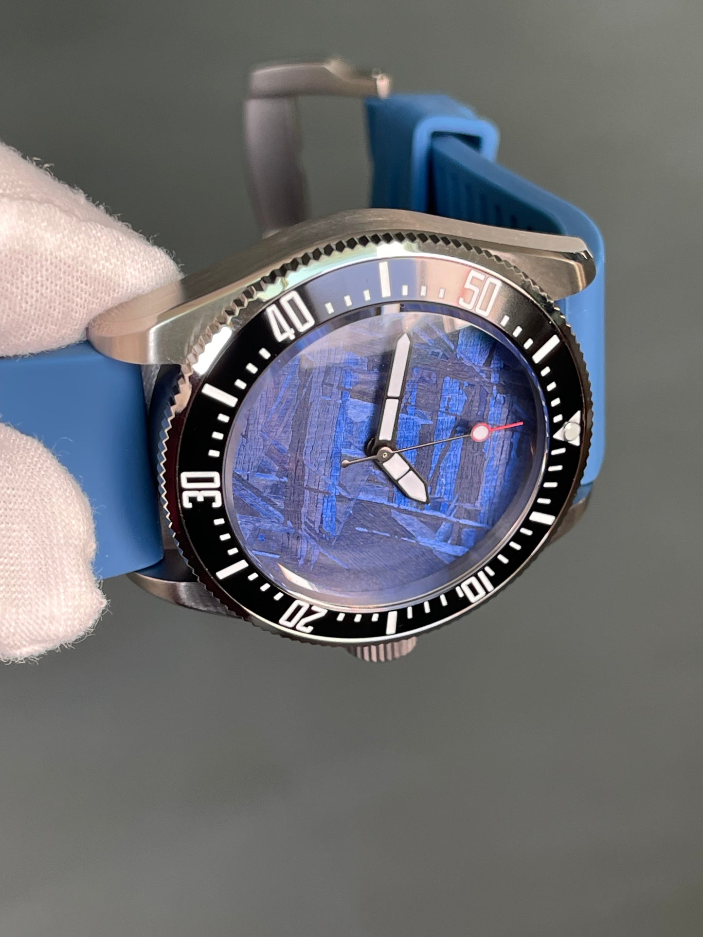 KRONOSTI Deep Explorer – Meteorite Dial (Three-Hand with Date)