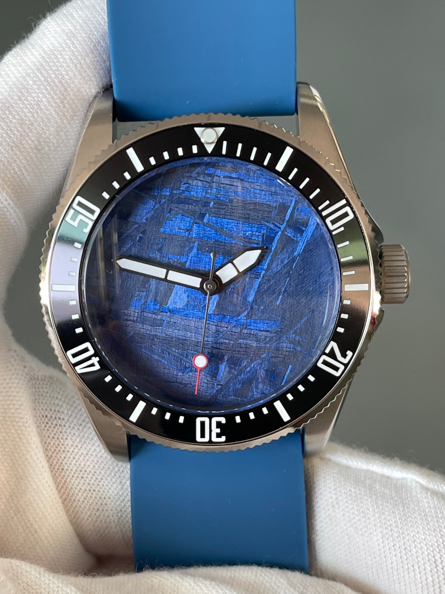 KRONOSTI Deep Explorer – Meteorite Dial (Three-Hand with Date)