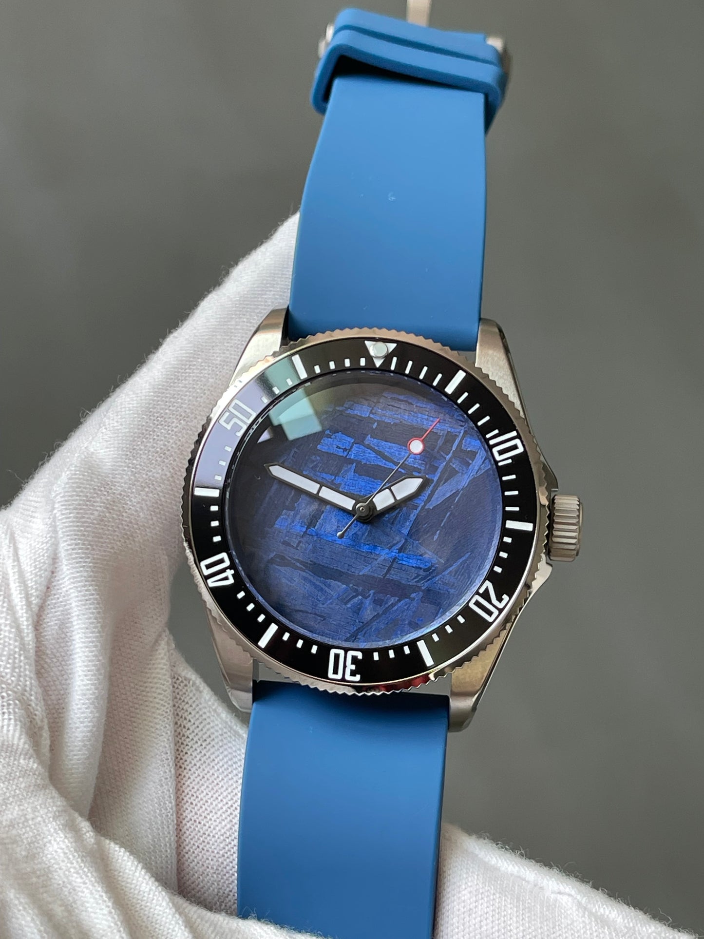 KRONOSTI Deep Explorer – Meteorite Dial (Three-Hand with Date)