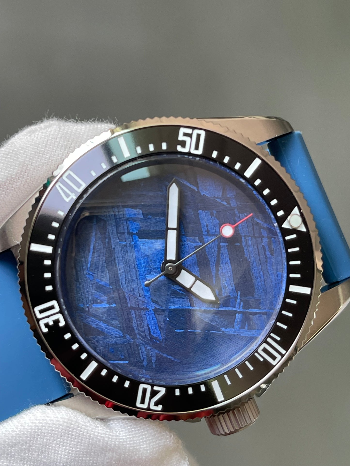 KRONOSTI Deep Explorer – Meteorite Dial (Three-Hand with Date)