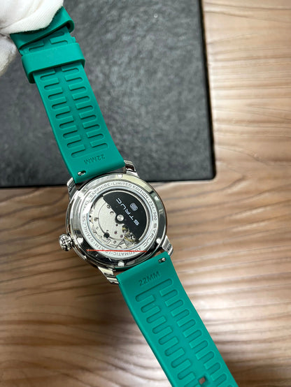 Time Shuttle Mechanical Watch – Redefining Time | Single-Color Chapter Ring