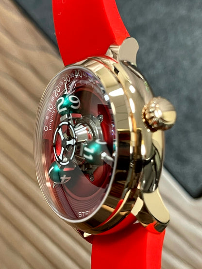 Time Shuttle Mechanical Watch – Redefining Time | Single-Color Chapter Ring