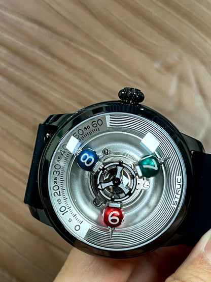 Time Shuttle Mechanical Watch – Redefining Time | Single-Color Chapter Ring