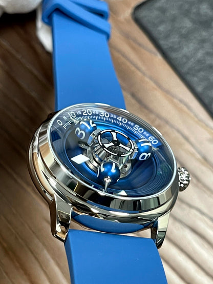 Time Shuttle Mechanical Watch – Redefining Time | Single-Color Chapter Ring