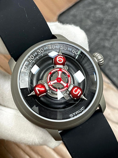 Time Shuttle Mechanical Watch – Redefining Time | Single-Color Chapter Ring