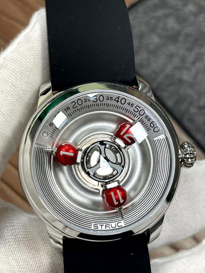 Time Shuttle Mechanical Watch – Redefining Time | Single-Color Chapter Ring